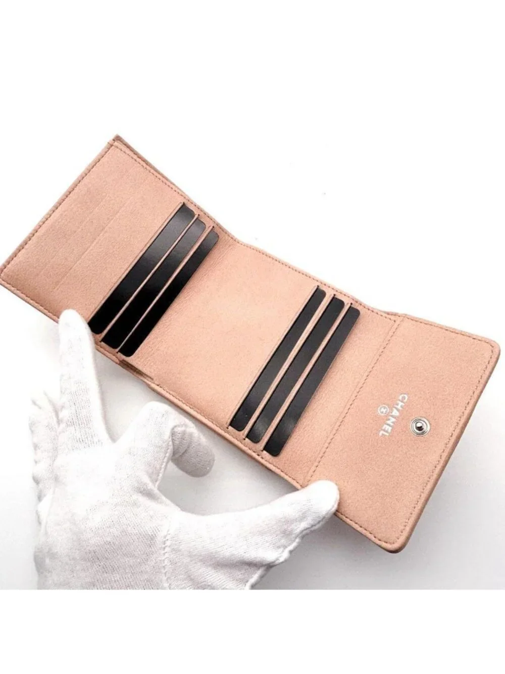 Chanel Wallet Camellia Pink